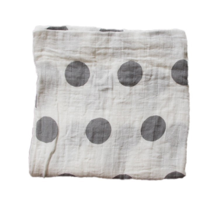 Bamboo Muslin Swaddle Receiving Blanket