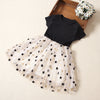 Load image into Gallery viewer, Short Sleeved Polka Dot Summer Dress