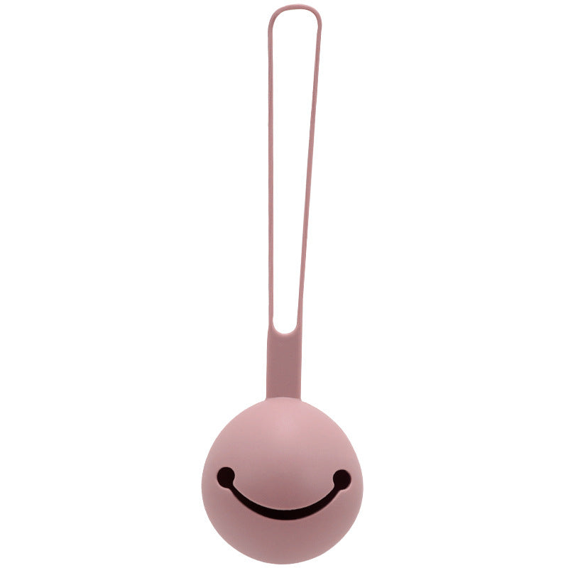 Smiley Face Pacifier Silicone  Storage Bag