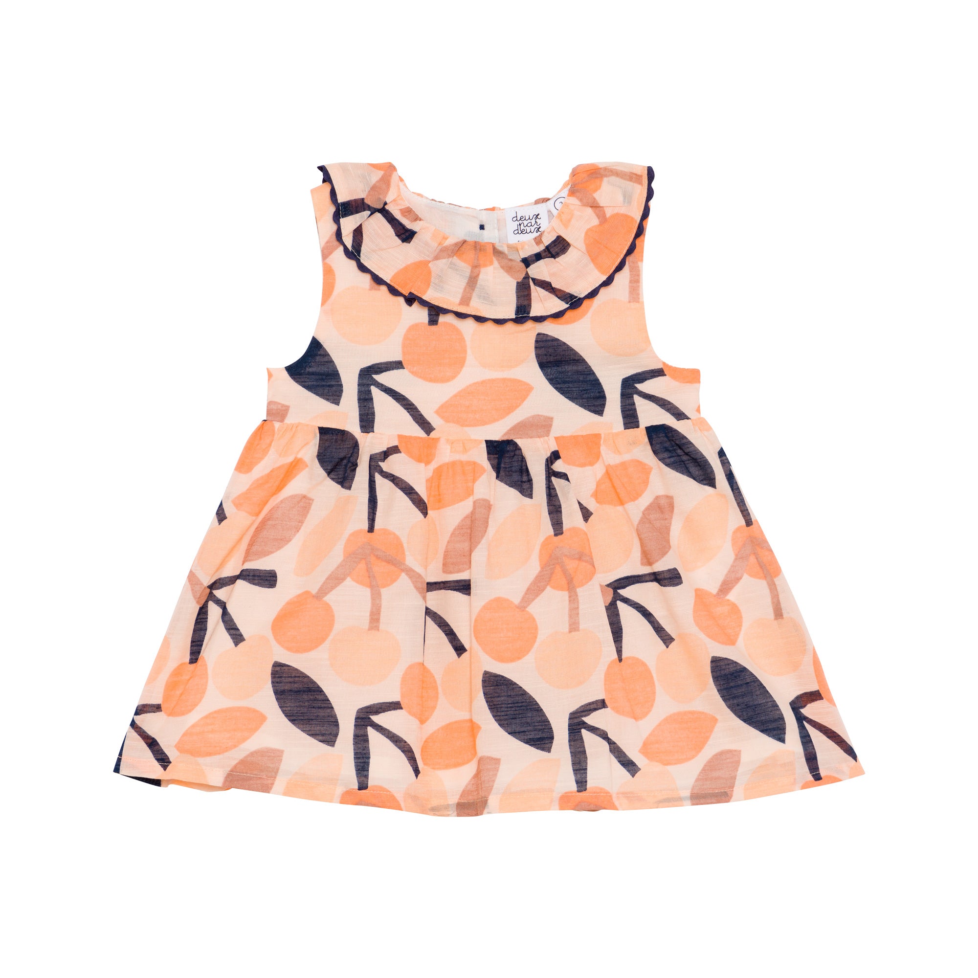 Cotton Tunic and Legging Set Peach Cherry