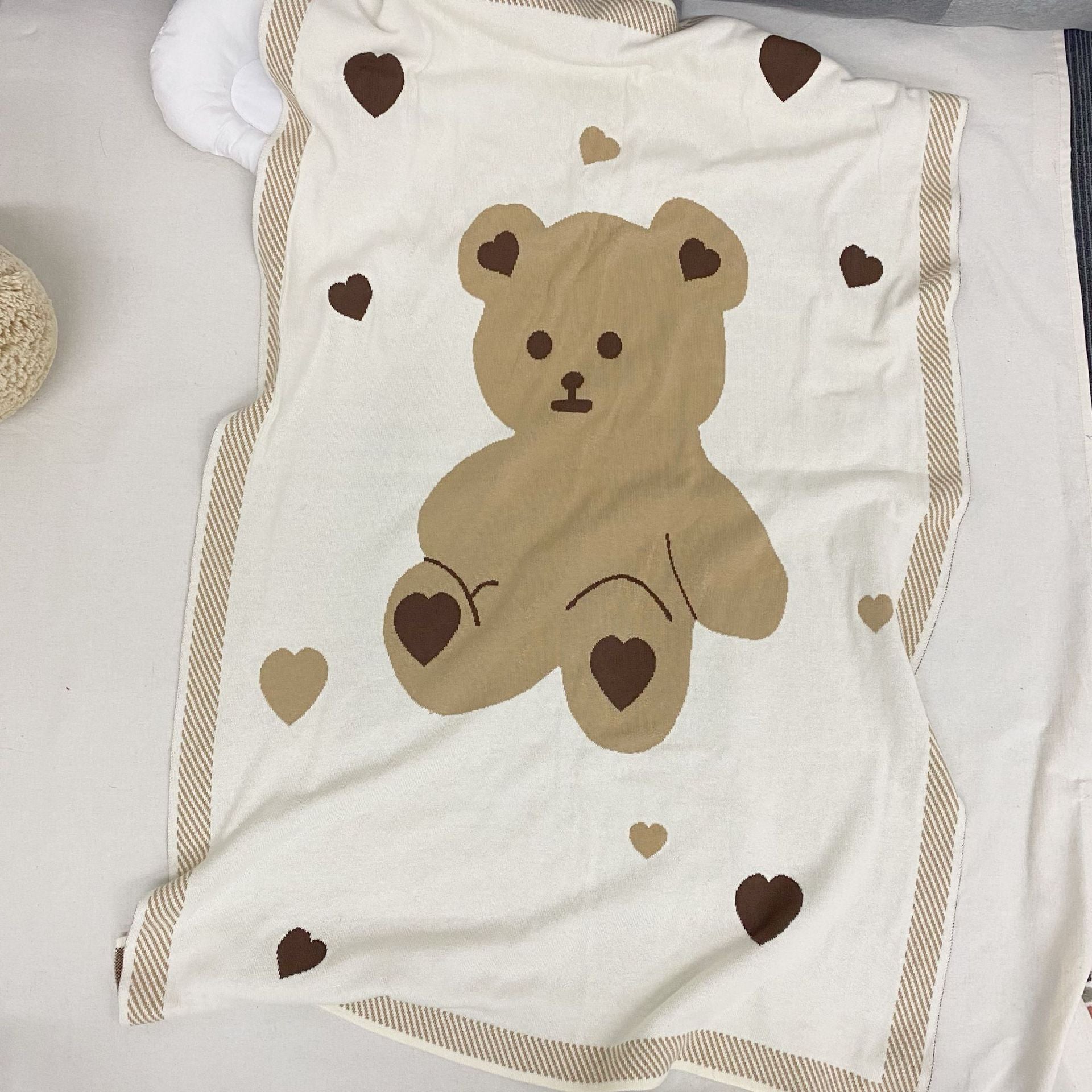 Ins Baby Warm Knitted Blanket