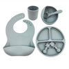 100% Food Grade Silicone Feeding Set