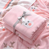 Pure Cotton Absorbent Baby Quilt Bath towel