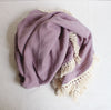 New Born  Double Gauze  Tassel Blanket