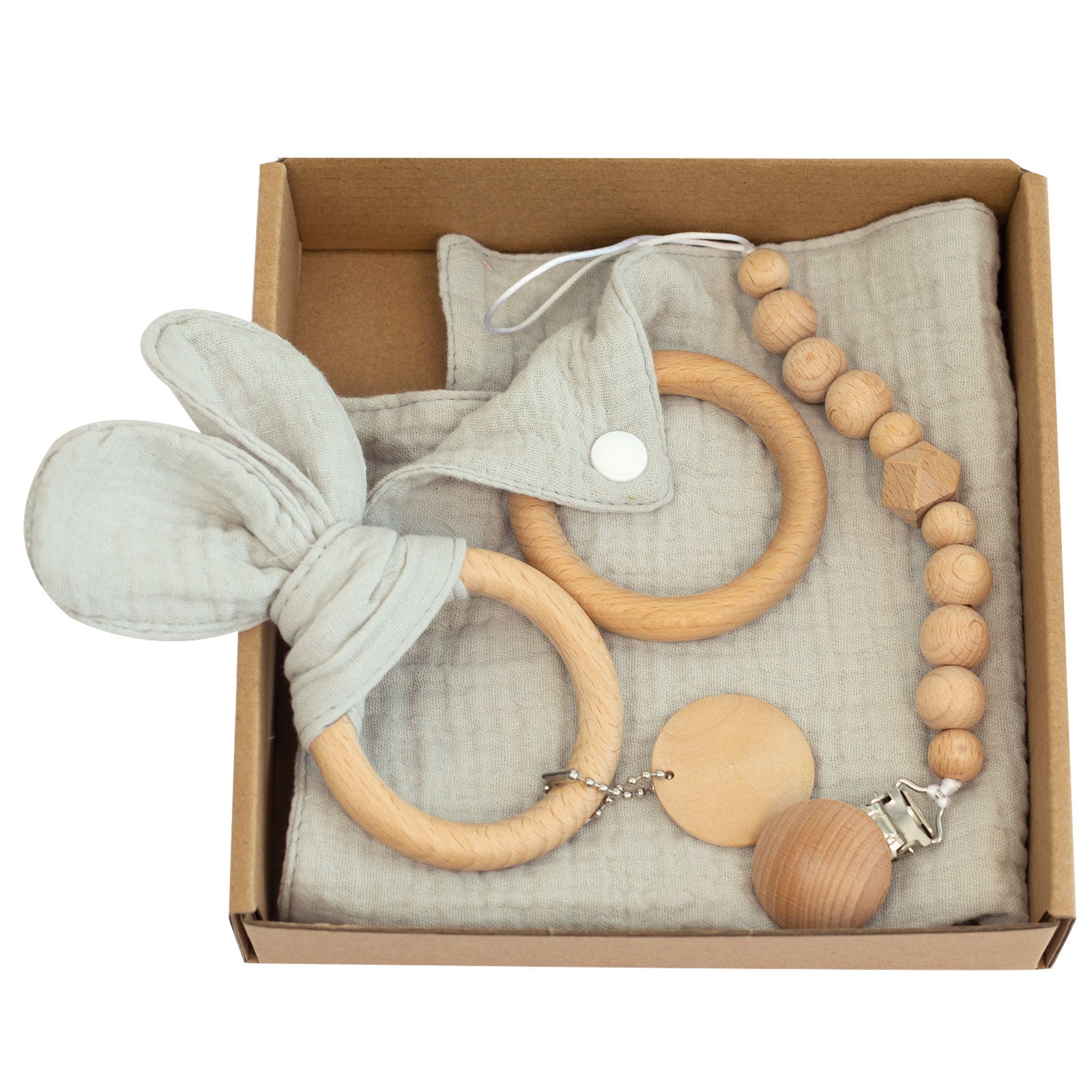 Hello World Baby Teething Gift Set