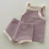 Summer Baby Kids Cute Cotton Camisole Shorts Set