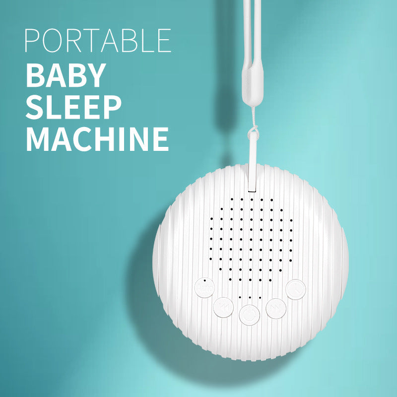 Portable Sleep Device, Baby Soothing Device, White Noise Machine, Music And Light