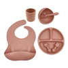 100% Food Grade Silicone Feeding Set