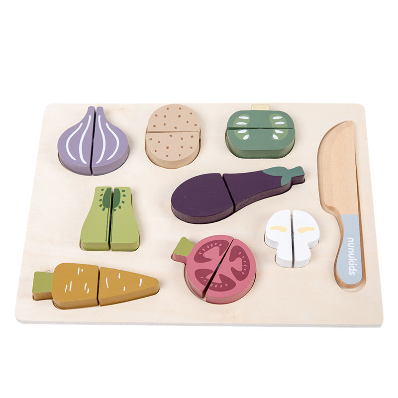 Vegetables Cut And  Le Play House Puzzle Toys