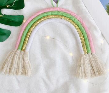 Nordic Kids Room Rainbow Hanging Decor