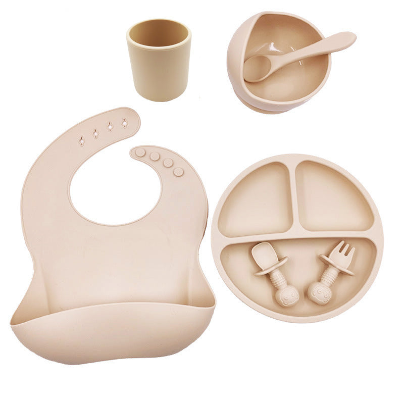 100% Food Grade Silicone Feeding Set