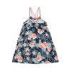 Cotton Flamingo Printed Maxi Dress