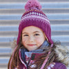 Load image into Gallery viewer, Striped Earflap Knit Hat