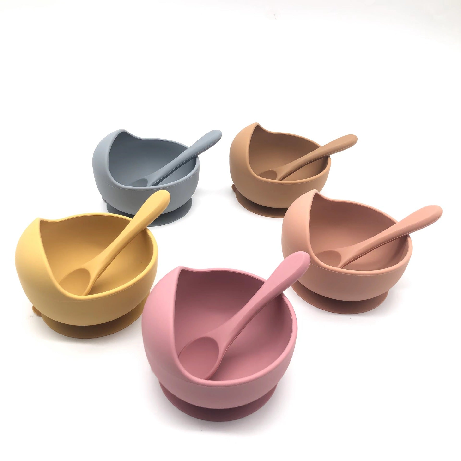 Baby Silicone Bowl With Suction