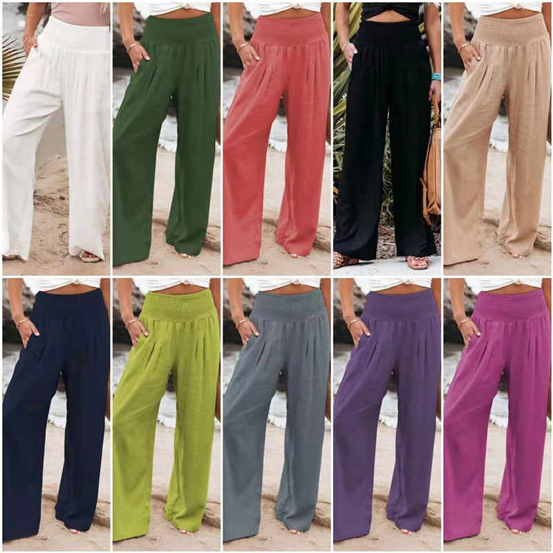 Cotton Pregnant Pocket Pants