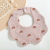 Cartoon Cotton Anti Spitting Bib