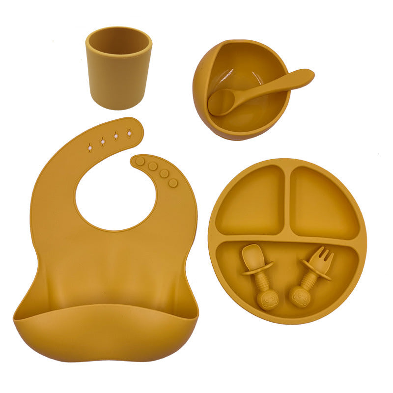 100% Food Grade Silicone Feeding Set