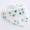 3 Pack-100% Cotton Gauze Baby Bibs