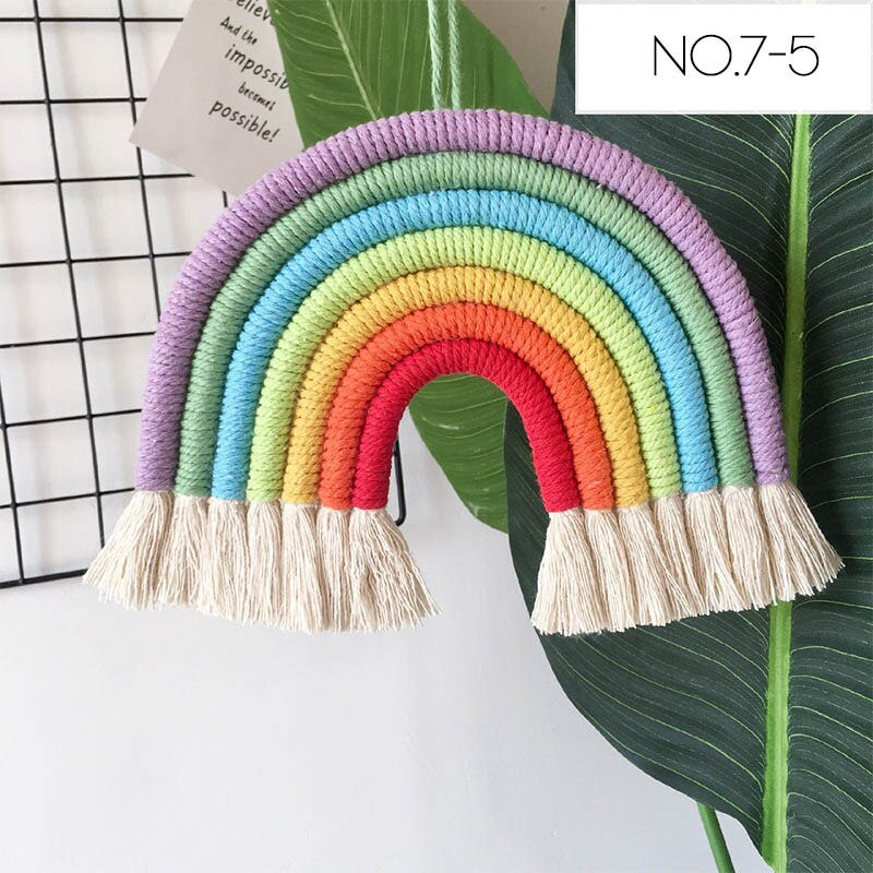 Nordic Kids Room Rainbow Hanging Decor