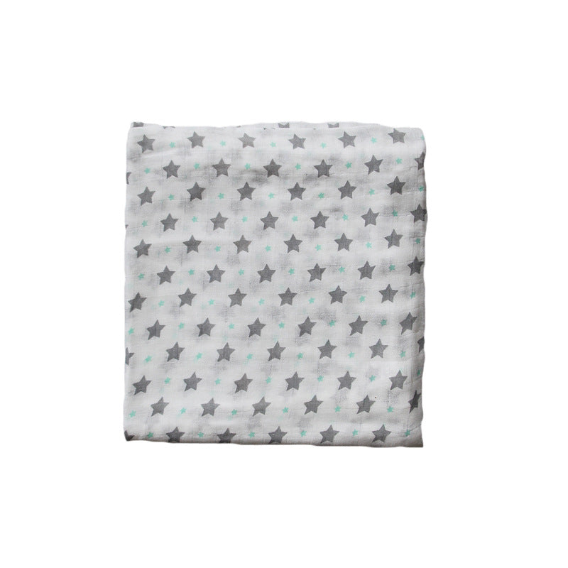 Bamboo Muslin Swaddle Receiving Blanket