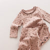 Riley Bud Long Sleeved Cotton Romper Set